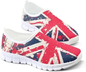 Sneakers for Women Low Top Shoes Womens Lightweight Tennis Loafers Slip on Casual Outdoor Workout Flats All Seasons White Sole