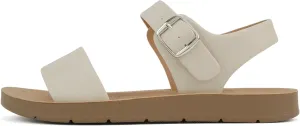 Soda PLENTY ~ Women's Strappy Ankle Wrap Buckle Fashion Flat Sandals