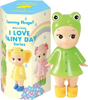 Sonny Angel I Love Rainy Day Series (1) Assorted Sealed Blind Box Original Mini Figure, Limited Edition 2025