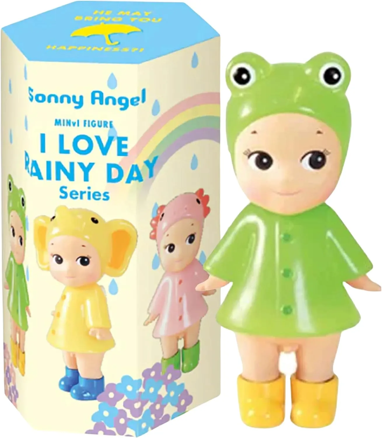 Sonny Angel I Love Rainy Day Series (1) Assorted Sealed Blind Box Original Mini Figure, Limited Edition 2025