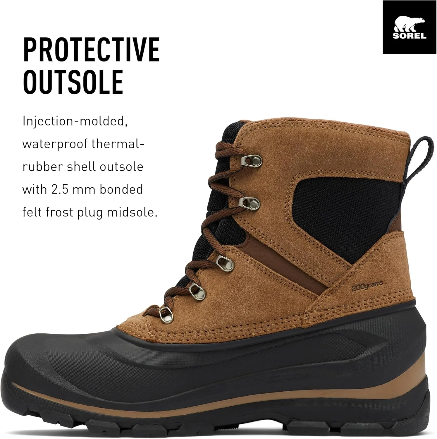 SOREL - Men's Buxton Lace Waterproof Winter Boot