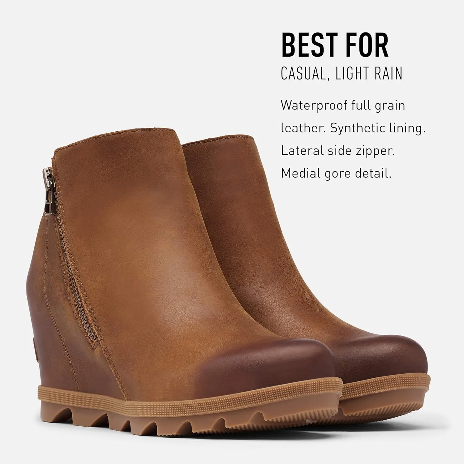 Sorel Women's Joan of Arctic Wedge II Zipper Fashion Boot