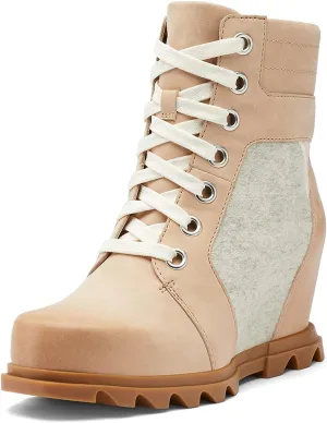 Sorel Women's Joan of Arctic Wedge III Lexie Boot — Waterproof Leather Wedge Boots