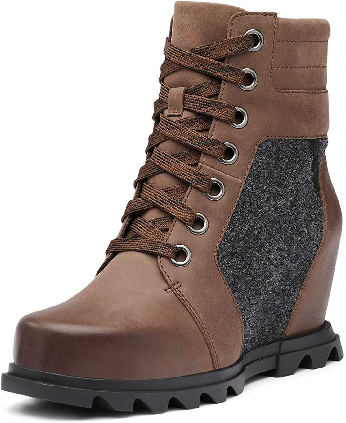Sorel Women's Joan of Arctic Wedge III Lexie Boot — Waterproof Leather Wedge Boots
