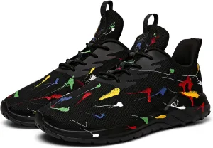 Soulsfeng Womens Running Shoes Lightweight Breathable Tennis Shoes Non Slip Fashion Walking Sneakers