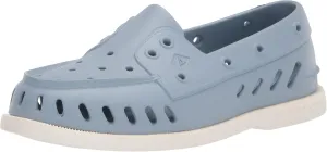 Sperry Womens Float Cozy Cut-Outs Slip On Flats Casual - Blue