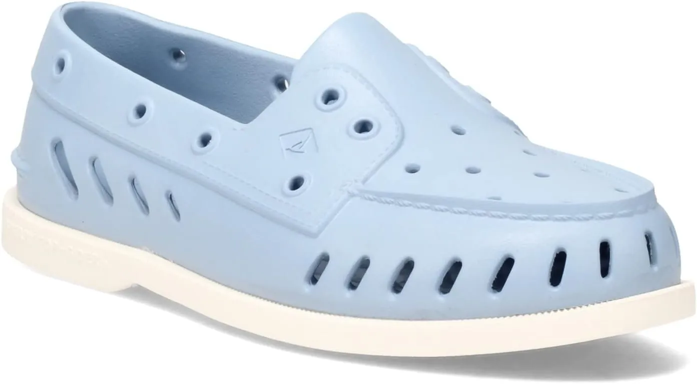 Sperry Womens Float Cozy Cut-Outs Slip On Flats Casual - Blue