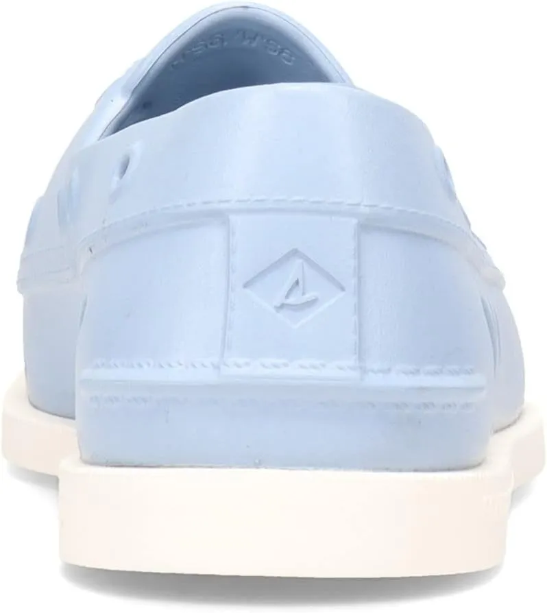 Sperry Womens Float Cozy Cut-Outs Slip On Flats Casual - Blue