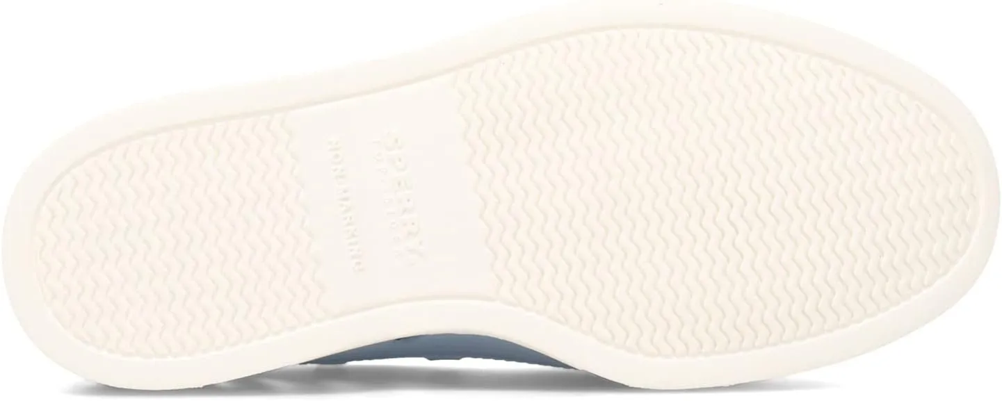 Sperry Womens Float Cozy Cut-Outs Slip On Flats Casual - Blue