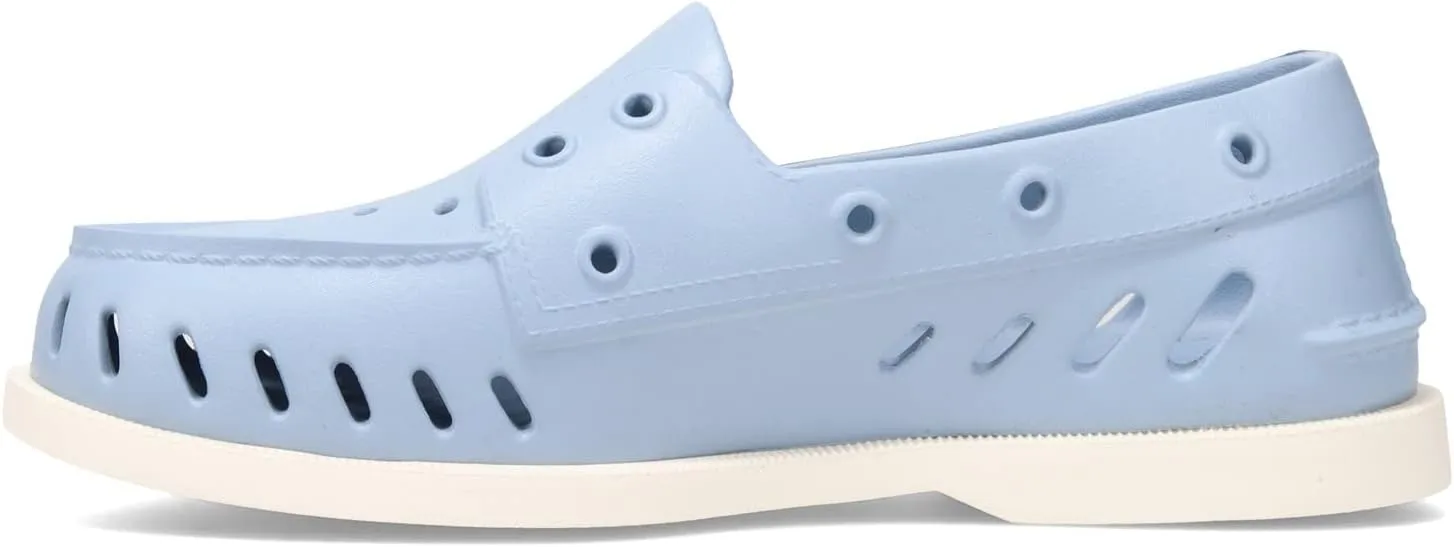 Sperry Womens Float Cozy Cut-Outs Slip On Flats Casual - Blue