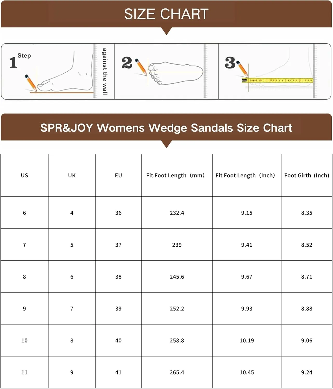 SPR&JOY Womens Wedge Sandals, Cut Out Open Toe Platform Heels, Slingback Ankle Strap Summer Casual Dress Shoes