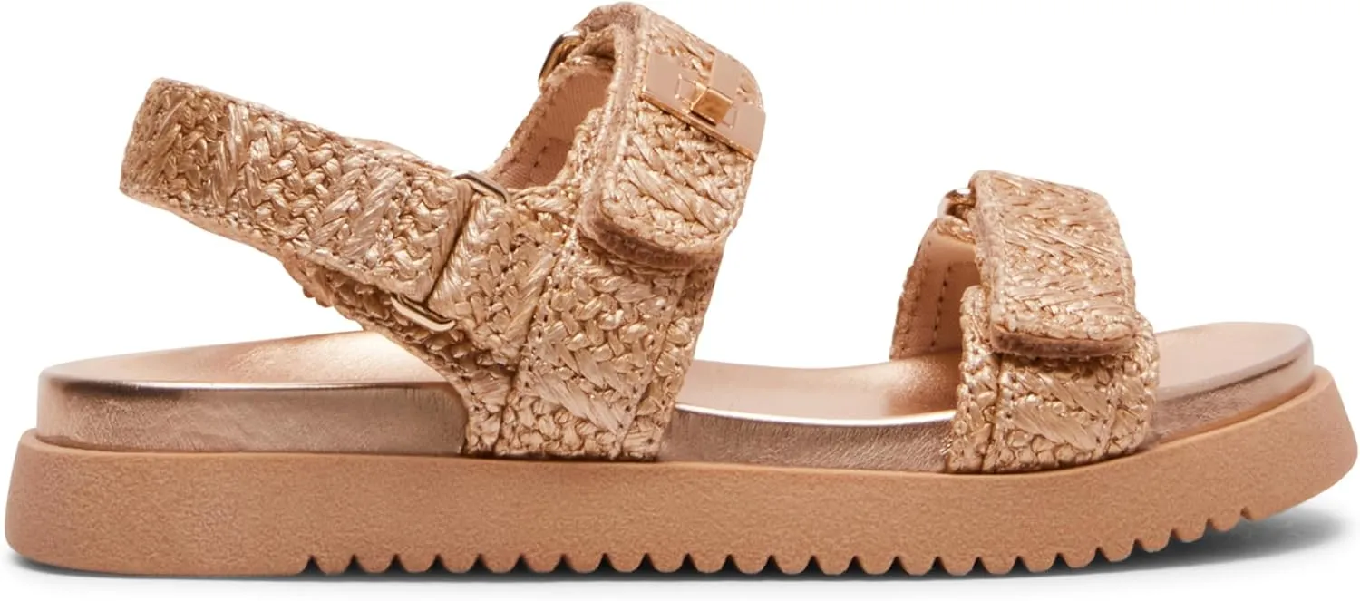 Steve Madden Girl's Mona Flat Sandal