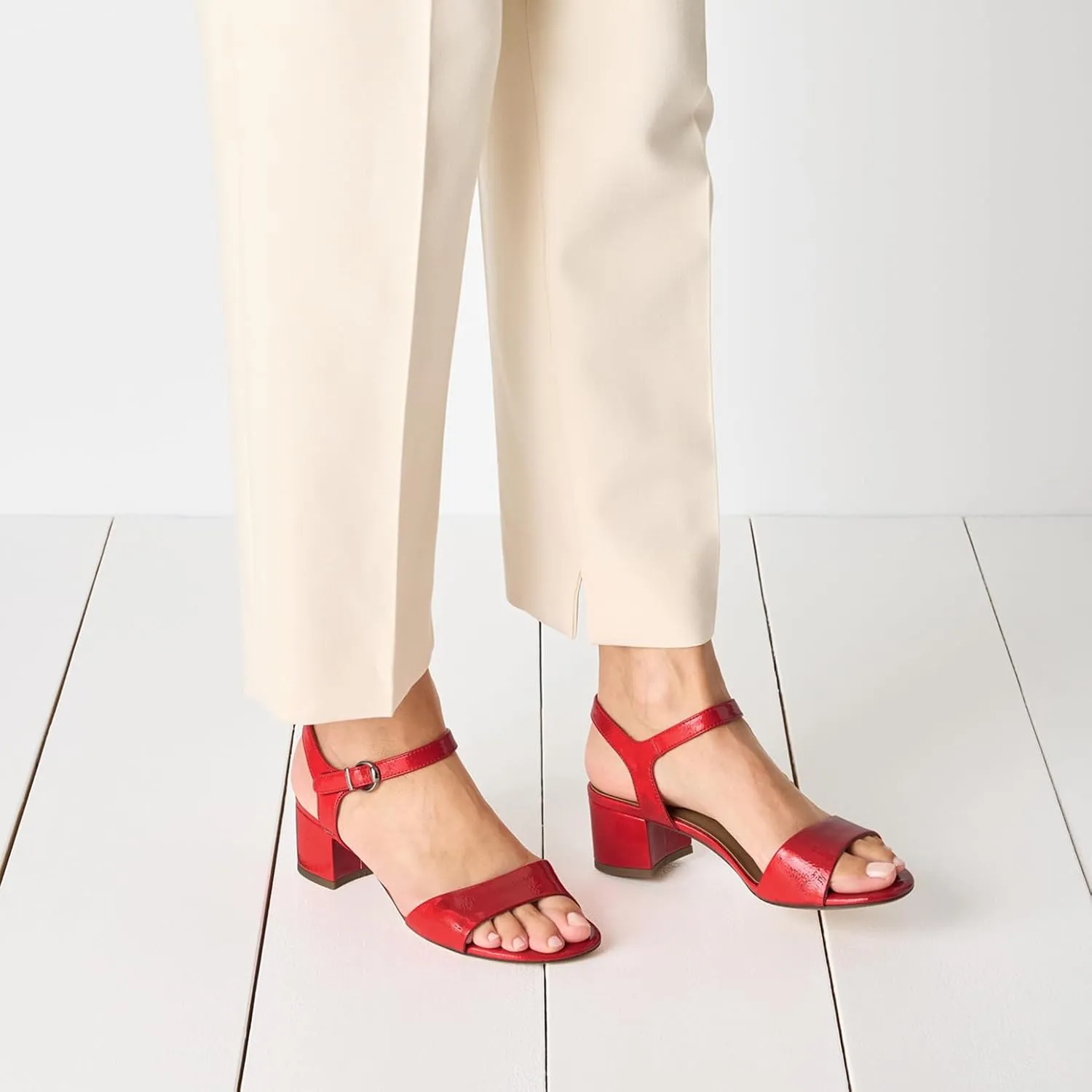 Tamaris Women's Ankle-Strap Heeled Sandal
