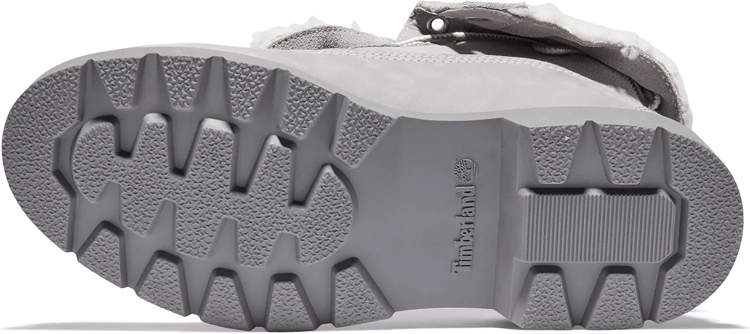 Timberland Womens Linden Woods Fold-Down Leather Casual Combat & Lace-Up Boots