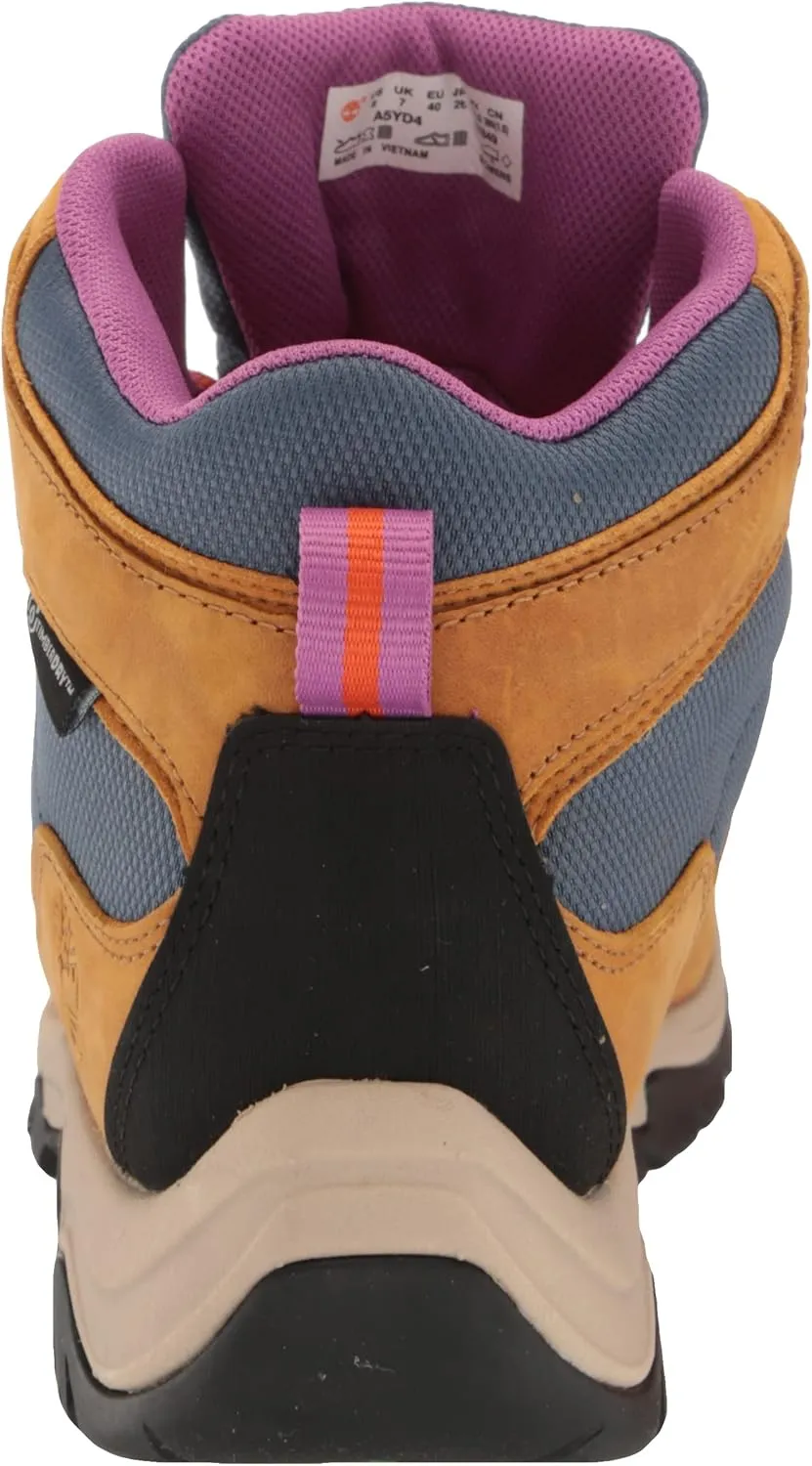 Timberland Women's Mt. Maddsen Mid Leather Waterproof Hiking Boot