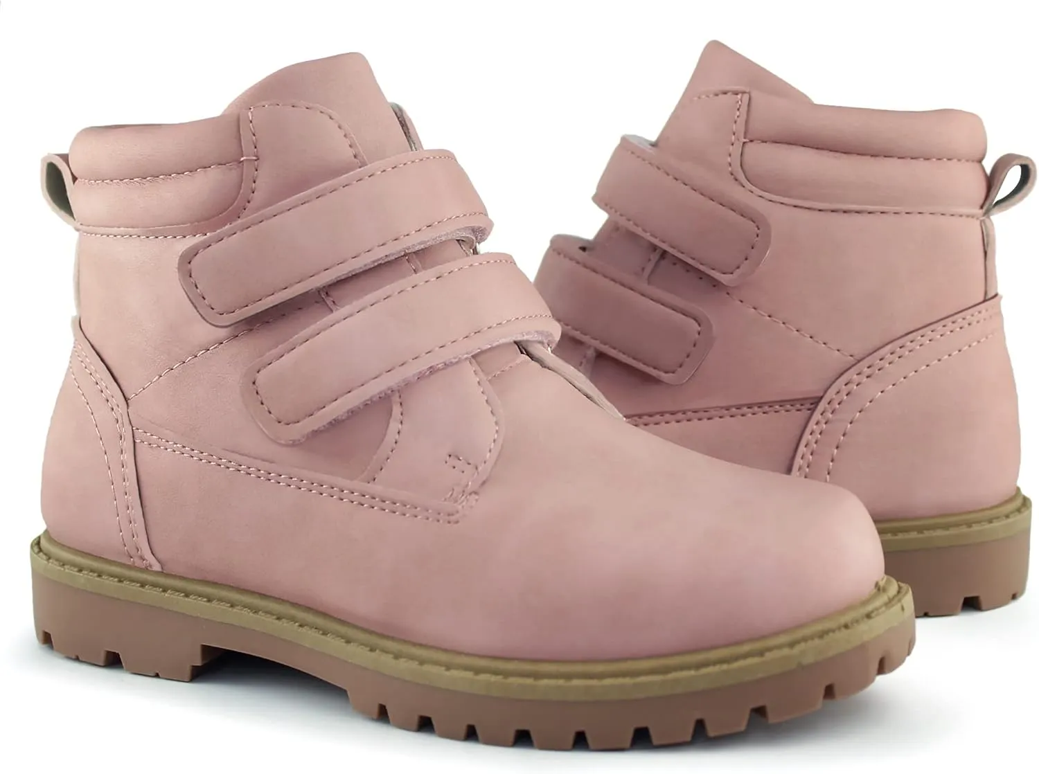 Tobfis Kids Waterproof Strap Work Boots (Toddler/Little Kid/Big Kid)
