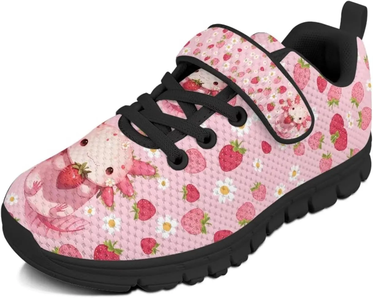 Toddler Boys Girls Shoes Strap Sneakers Single Buckle Tennis Shoes Lightweight Sports Athletic Sneakers for Kids
