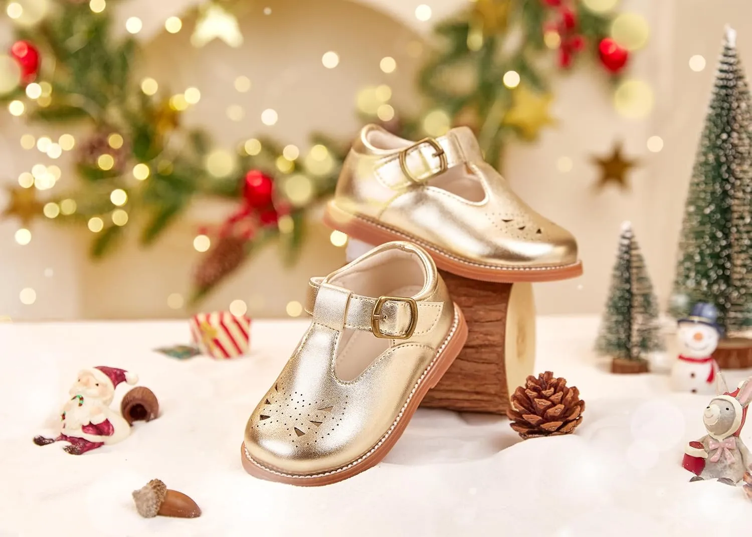 Toddler Girl Mary Jane Dress Oxford Shoes-Little Girl School Uniform Shoes for Wedding Party
