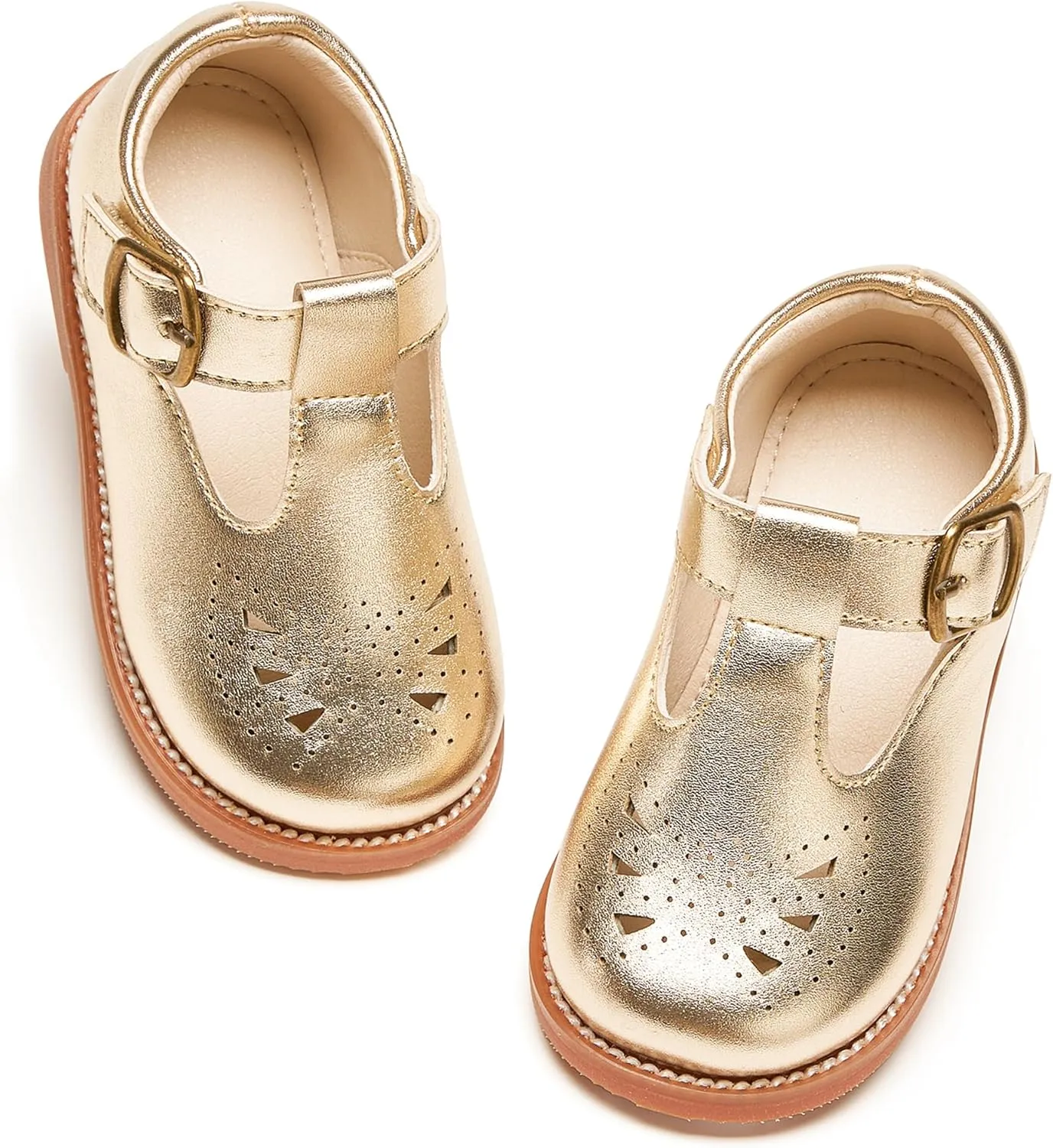 Toddler Girl Mary Jane Dress Oxford Shoes-Little Girl School Uniform Shoes for Wedding Party