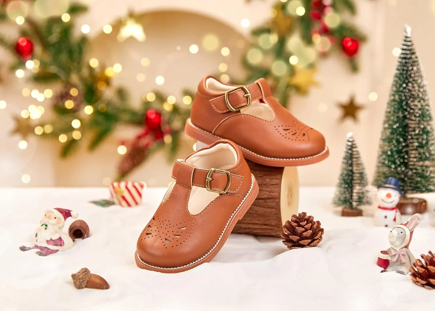 Toddler Girl Mary Jane Dress Oxford Shoes-Little Girl School Uniform Shoes for Wedding Party