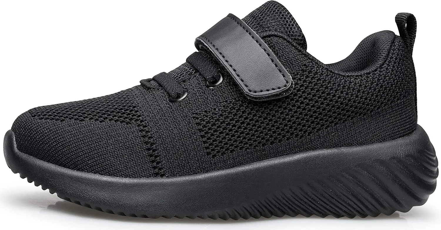 Toddler Little Kid Sneakers Boys Girls Cute Strap Walking Athletic Running Sports Shoes