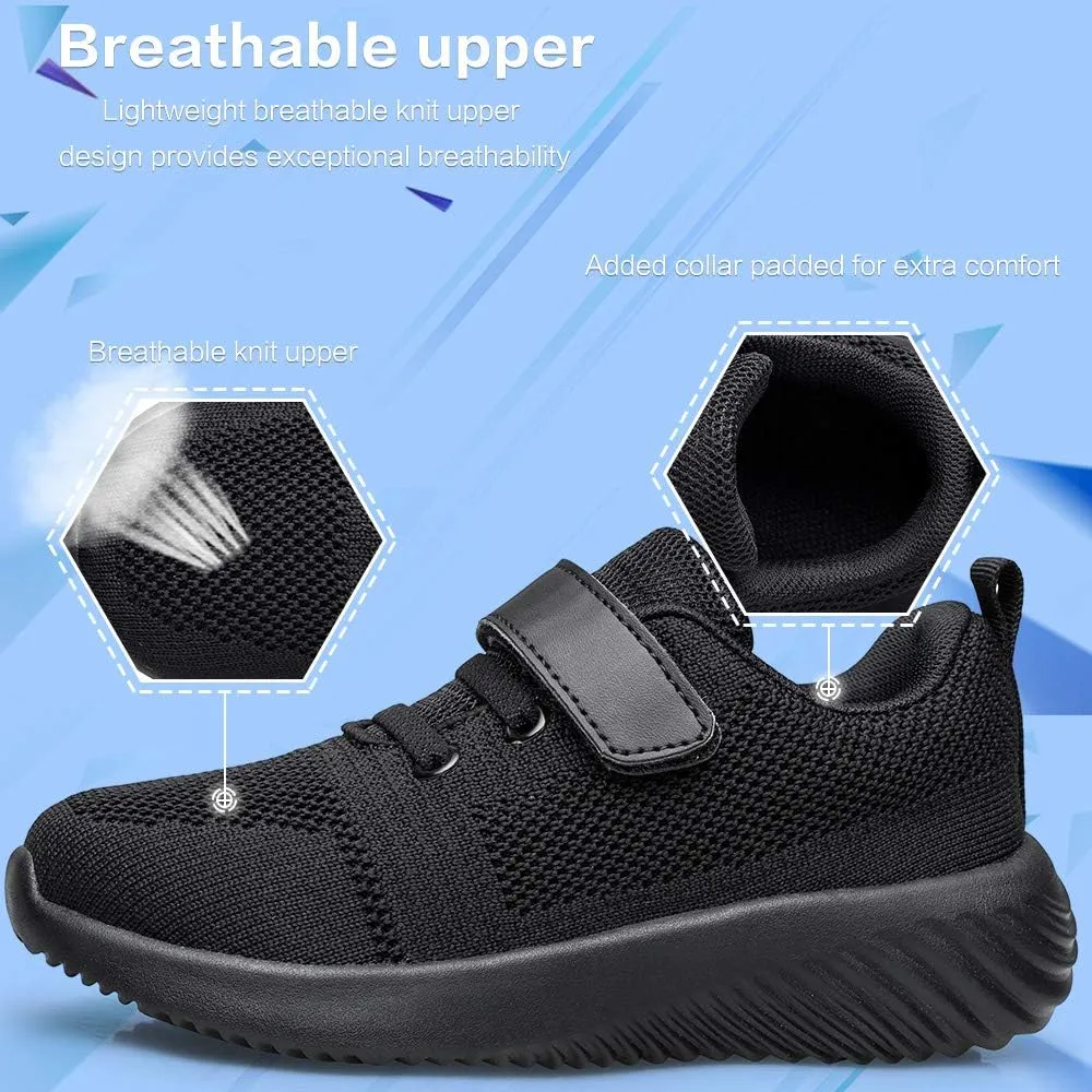 Toddler Little Kid Sneakers Boys Girls Cute Strap Walking Athletic Running Sports Shoes
