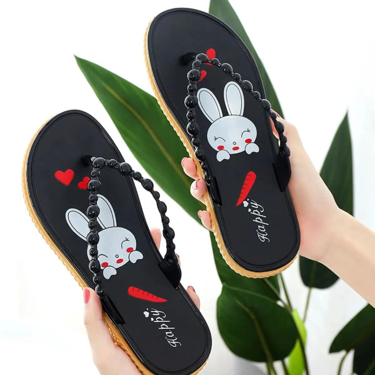 Toe Post Flats Slippers