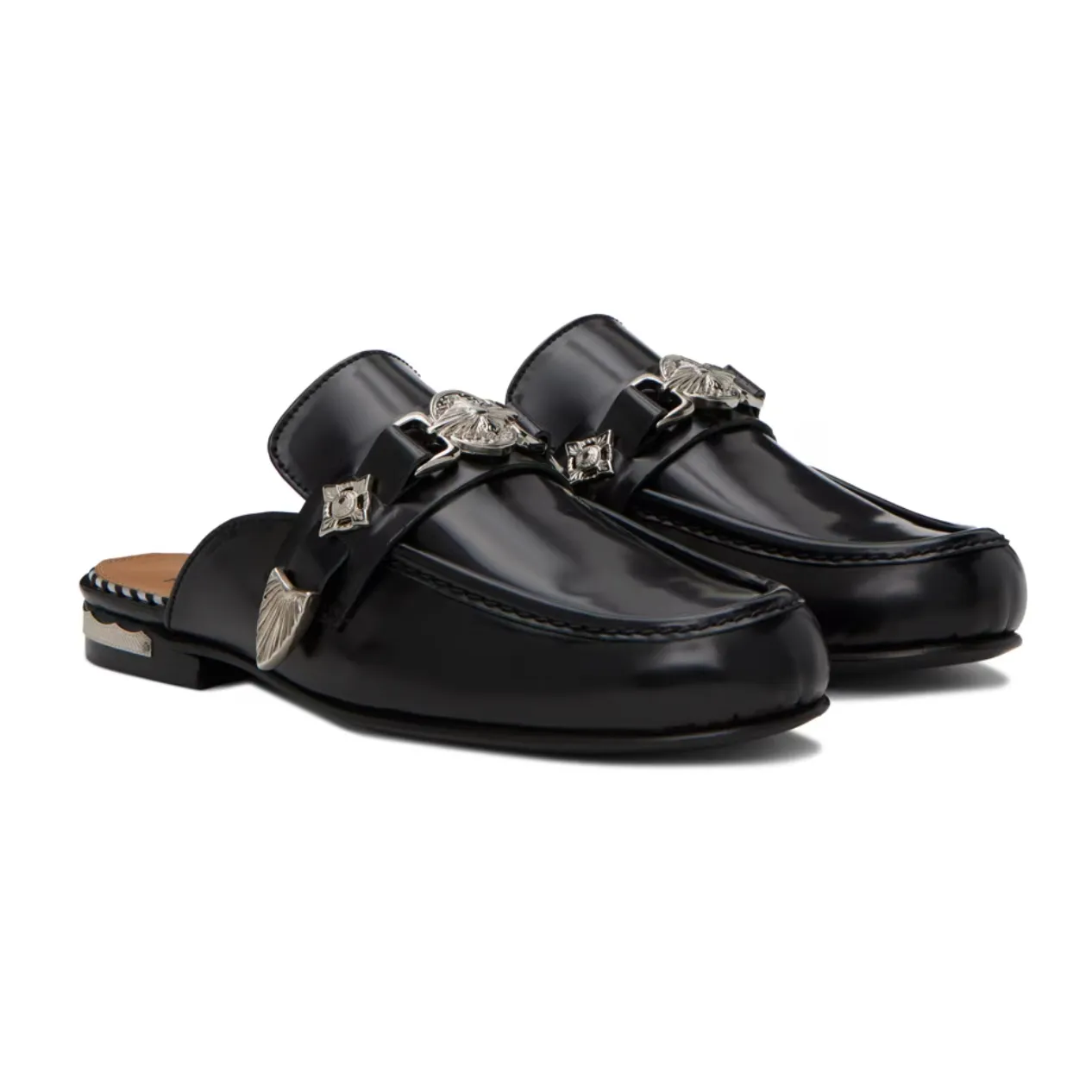 Toga Pulla Exclusive Black Loafers