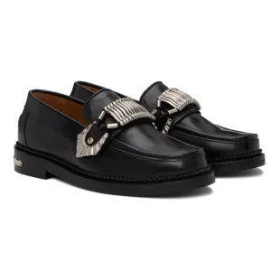 Toga Pulla Exclusive Black Loafers