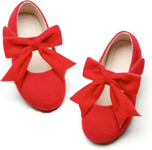 Tollder Girl Dress Shoes - Little Girl Ballet Flats for Wedding Party
