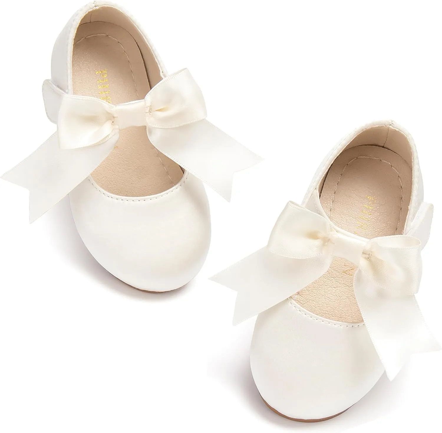 Tollder Girl Dress Shoes - Little Girl Ballet Flats for Wedding Party