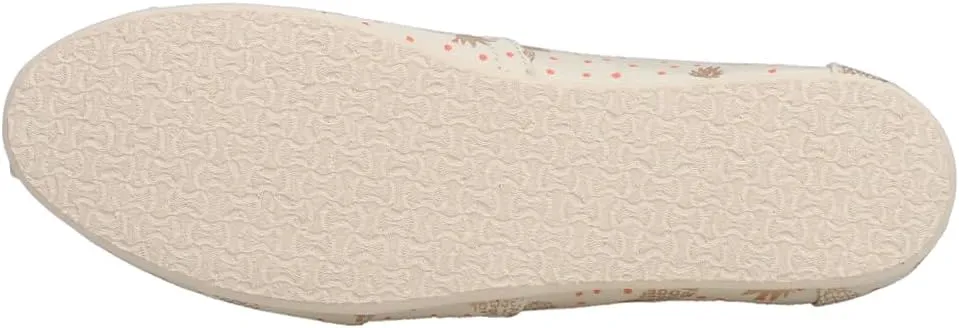 TOMS Womens Alpargata Graphic Slip On Flats Casual - Beige