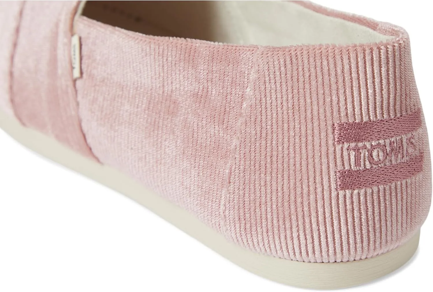 TOMS Womens Alpargata Graphic Slip On Flats Casual - Grey