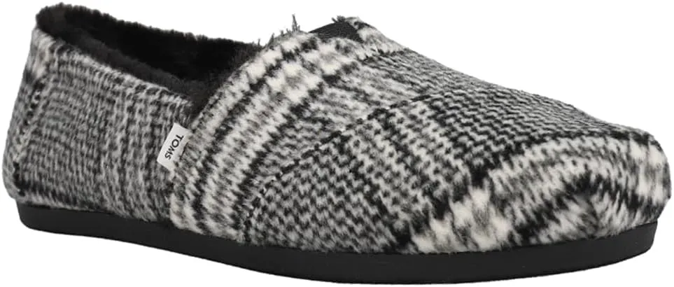 TOMS Womens Alpargata Graphic Slip On Flats Casual - Grey