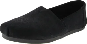 TOMS Womens Alpargata Graphic Slip On Flats Casual - Grey