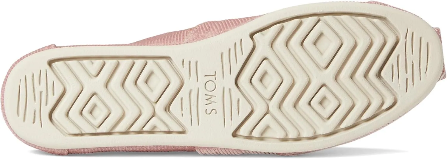 TOMS Womens Alpargata Graphic Slip On Flats Casual - Grey