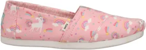 TOMS Womens Alpargata Graphic Slip On Flats Casual - Pink - Size 5 B
