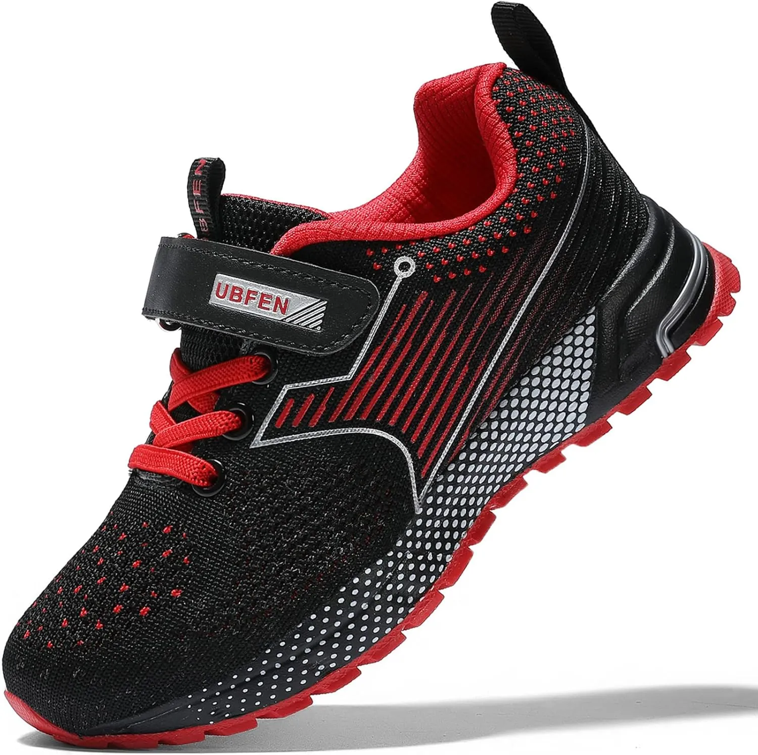 UBFEN Kids Sneakers Boys Girls Tennis Shoes for Running Athletic Walking Gym Sports Lightweight Breathable