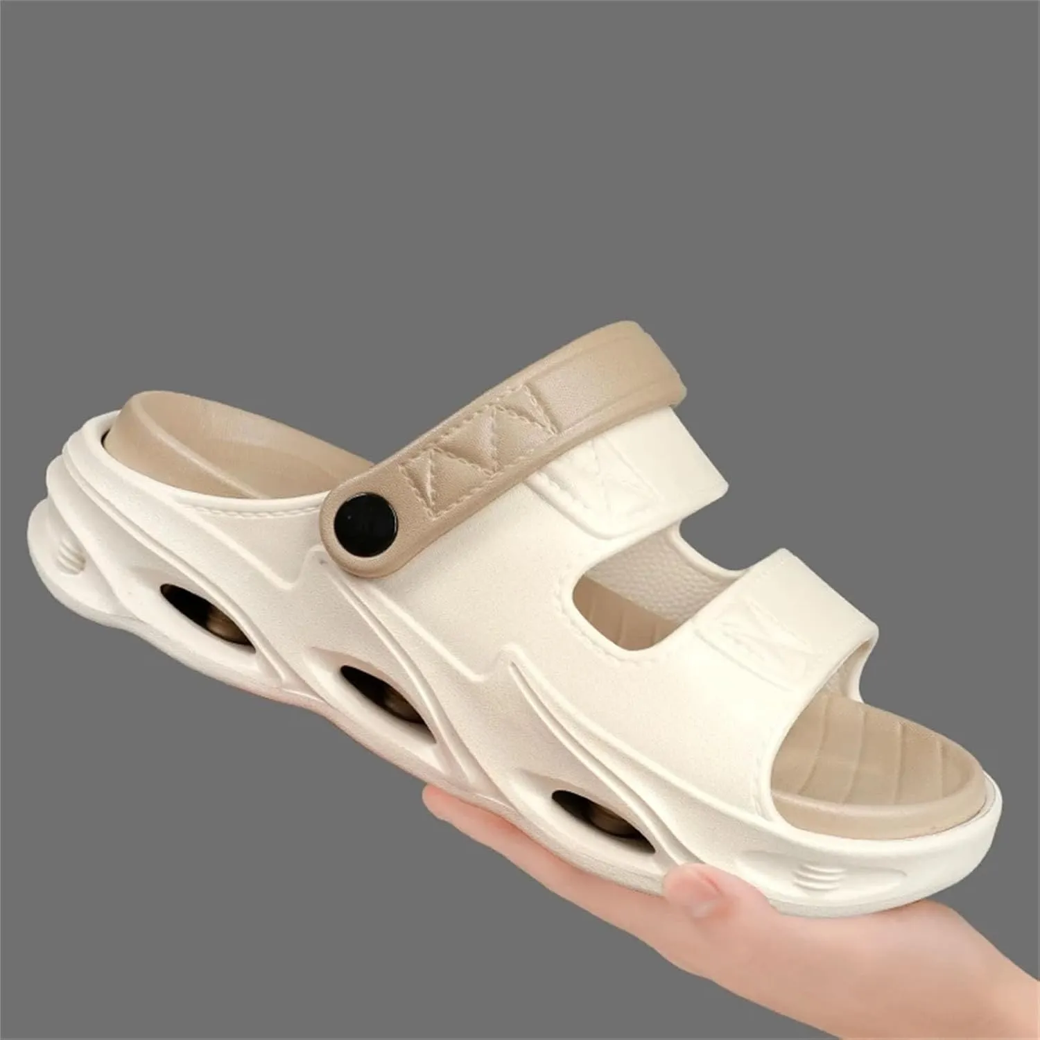 Unisex Outdoor Sandals - Breathable Clogs for Beach and Garden