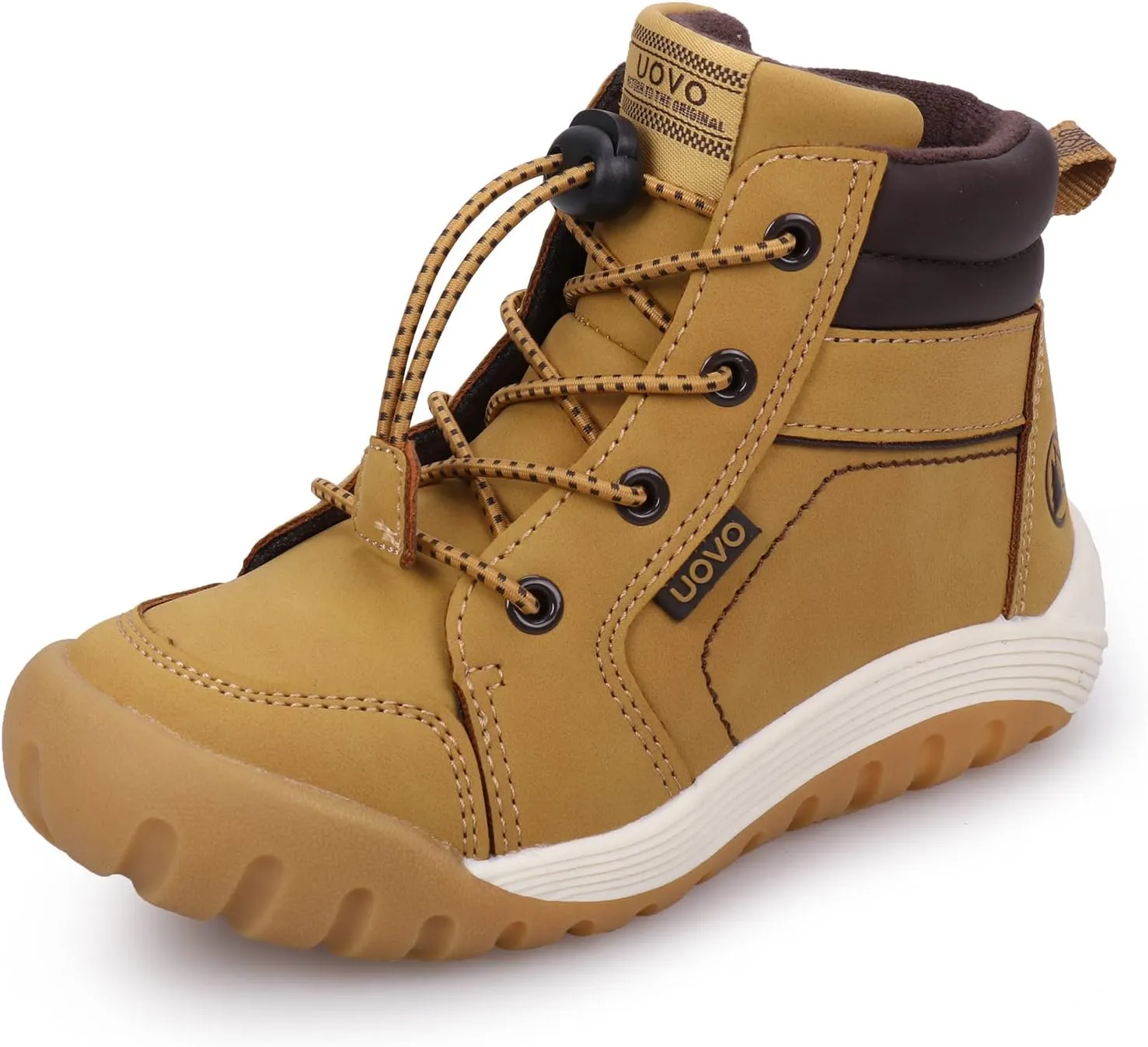UOVO Boys Winter Boots - Hiking, Snow & Waterproof Shoes. Kids Outdoor Hi Top, Slip Resistant (Little/Big Boys)