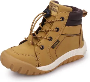 UOVO Boys Winter Boots - Hiking, Snow & Waterproof Shoes. Kids Outdoor Hi Top, Slip Resistant (Little/Big Boys)