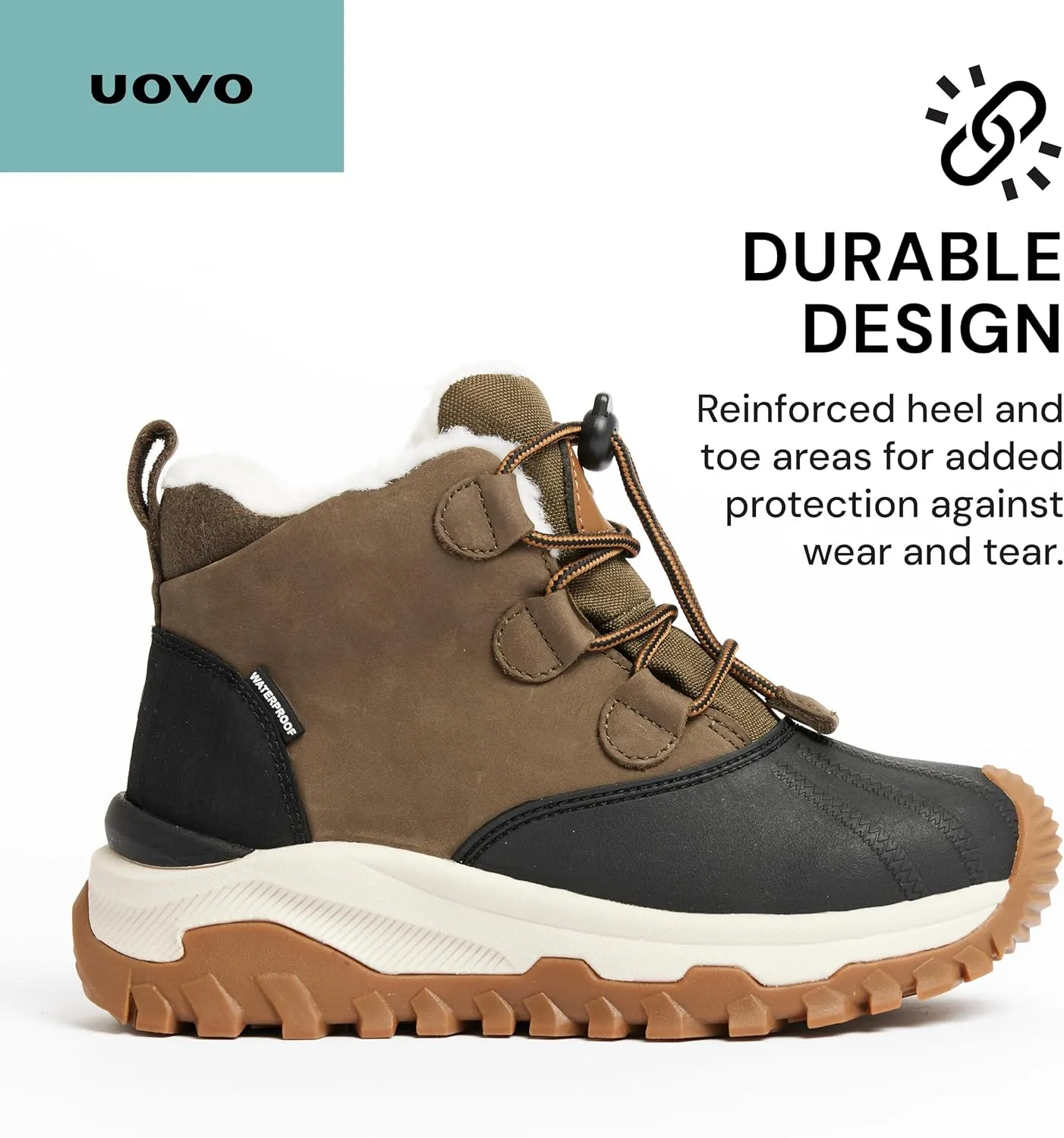 UOVO Kids Winter Boots