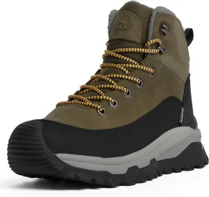 UOVO Men’s Winter Boot, Waterproof Leather