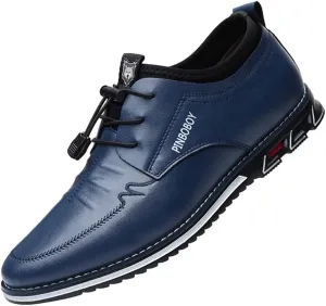 Veslesth Men Casual Luxury Sneakers Leather Loafers Comfort Walking Shoes Fashion Driving Shoes for Male Business Work Office Dress Outdoor