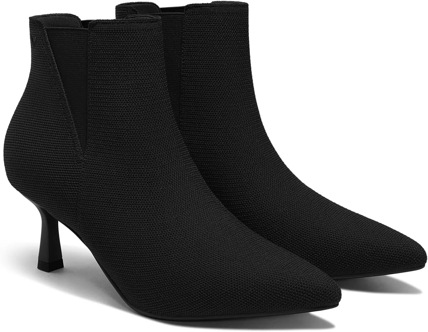 VIVAIA Alexandra Women's Ankle Heel Boots, Western Waterproof Pointed Toe Comfort Business High Heel Boots