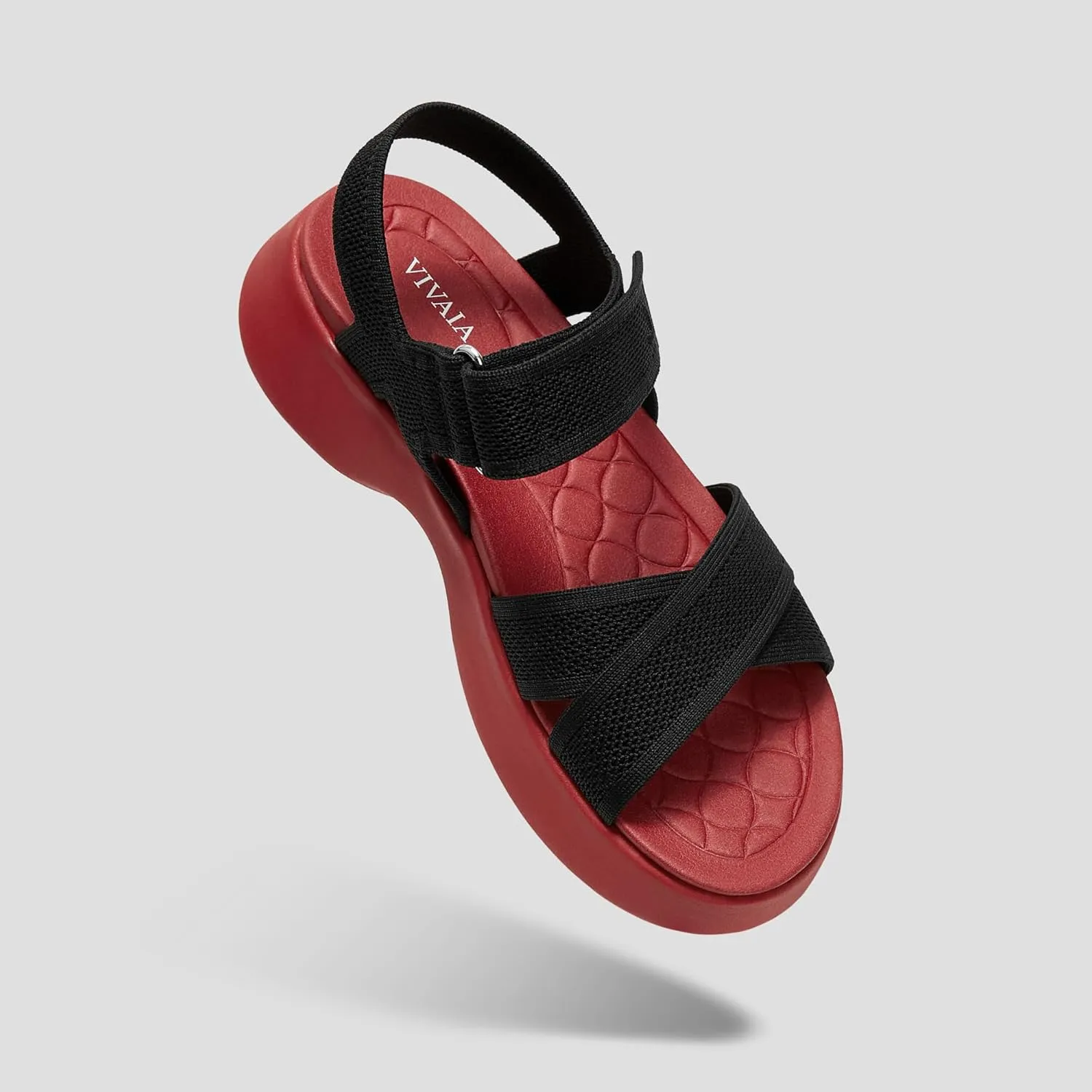 VIVAIA Kiara Sport Sandals for women arch support Ultra lightweight Comfortable Walking Platform Sandals
