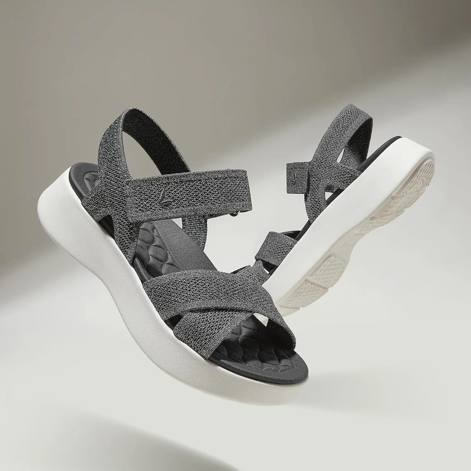 VIVAIA Kiara Sport Sandals for women arch support Ultra lightweight Comfortable Walking Platform Sandals