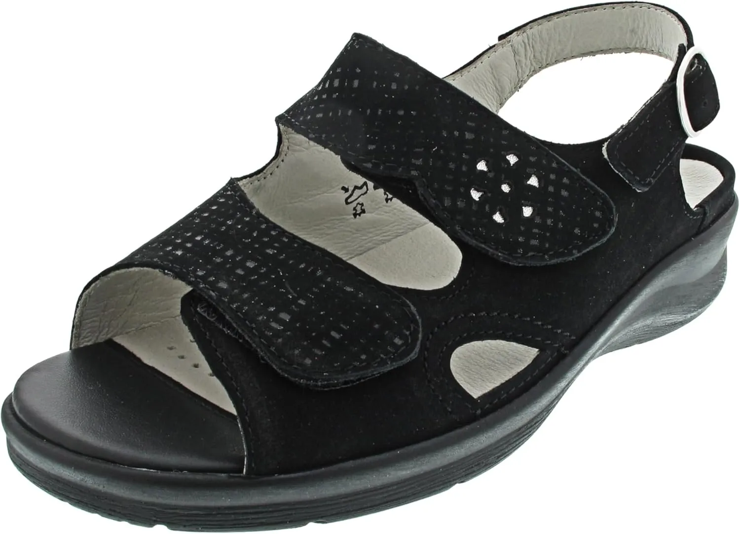 Waldläufer Merle Sandal Black