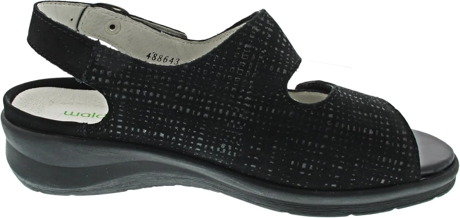 Waldläufer Merle Sandal Black