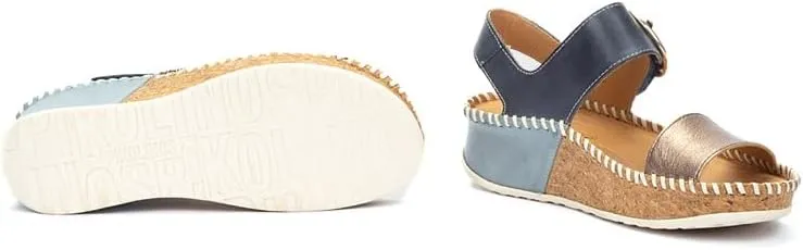 Wedge Sandals Leather Marina for Woman